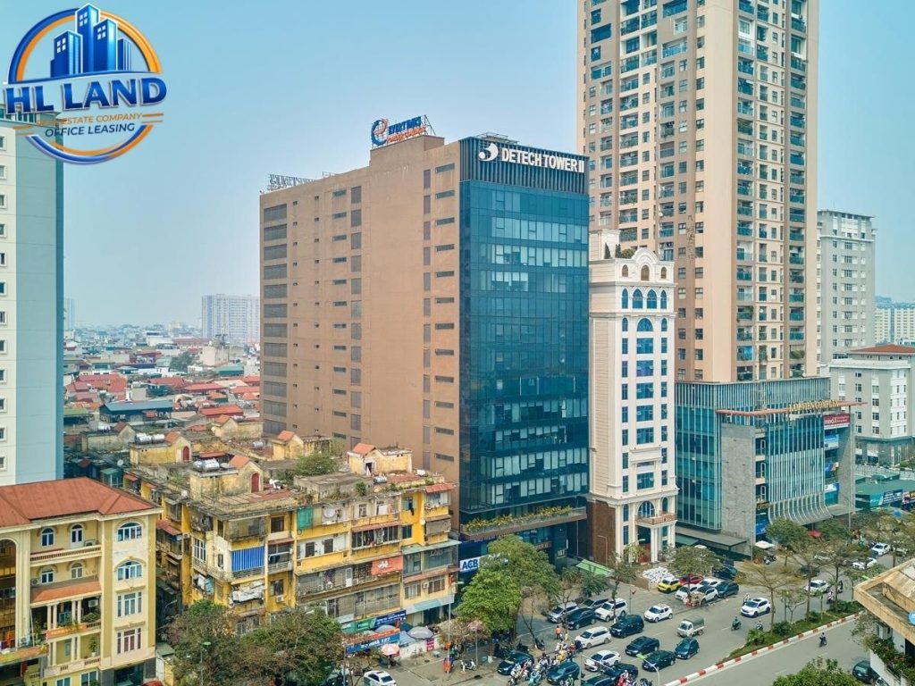 cho thuê văn phòng detech tower 2 nguyễn phong sắc