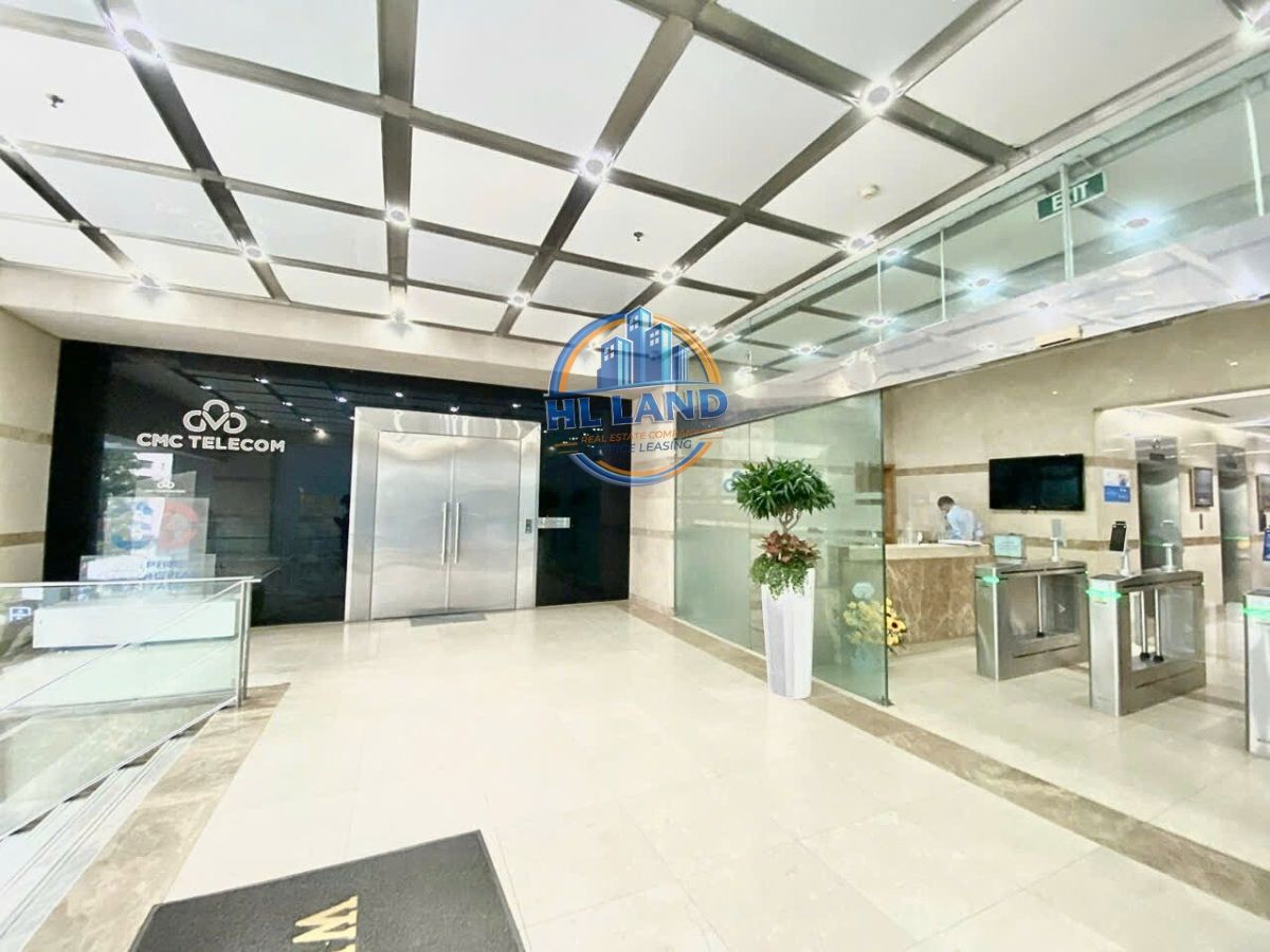 Văn phòng cho thuê CMC Tower với thiết kế hiện đại và sang trọng