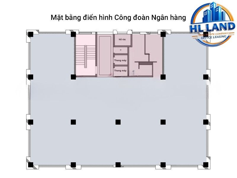 Sơ đồ tòa Công Đoàn Ngân Hàng