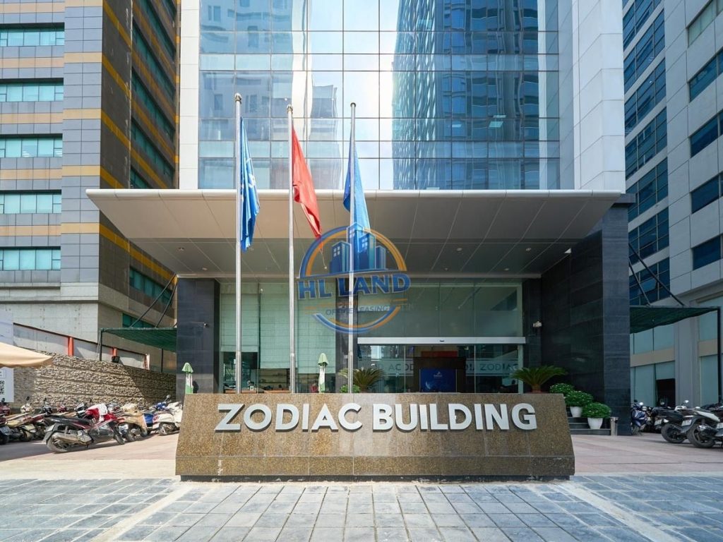 thuê văn phòng tại zodiac building cầu giấy