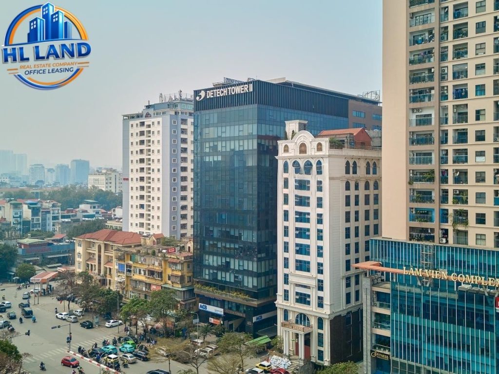 tìm thuê văn phòng detech tower 2 phường cầu giấy