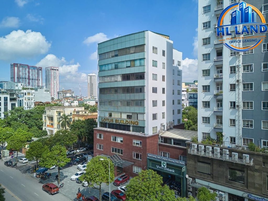 Tìm thuê văn phòng Lotus Building Duy Tân