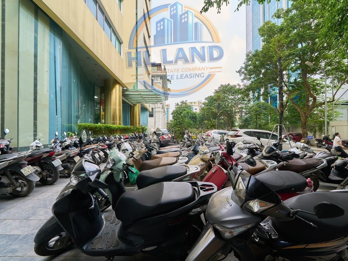 Văn phòng cho thuê CIT Building với bãi đỗ xe với sức chứa lớn