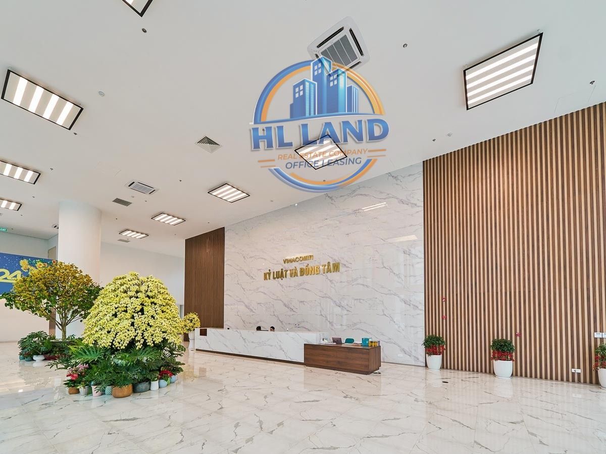 Tòa nhà Vinacomin Tower với nội thất sang trọng và hiện đại