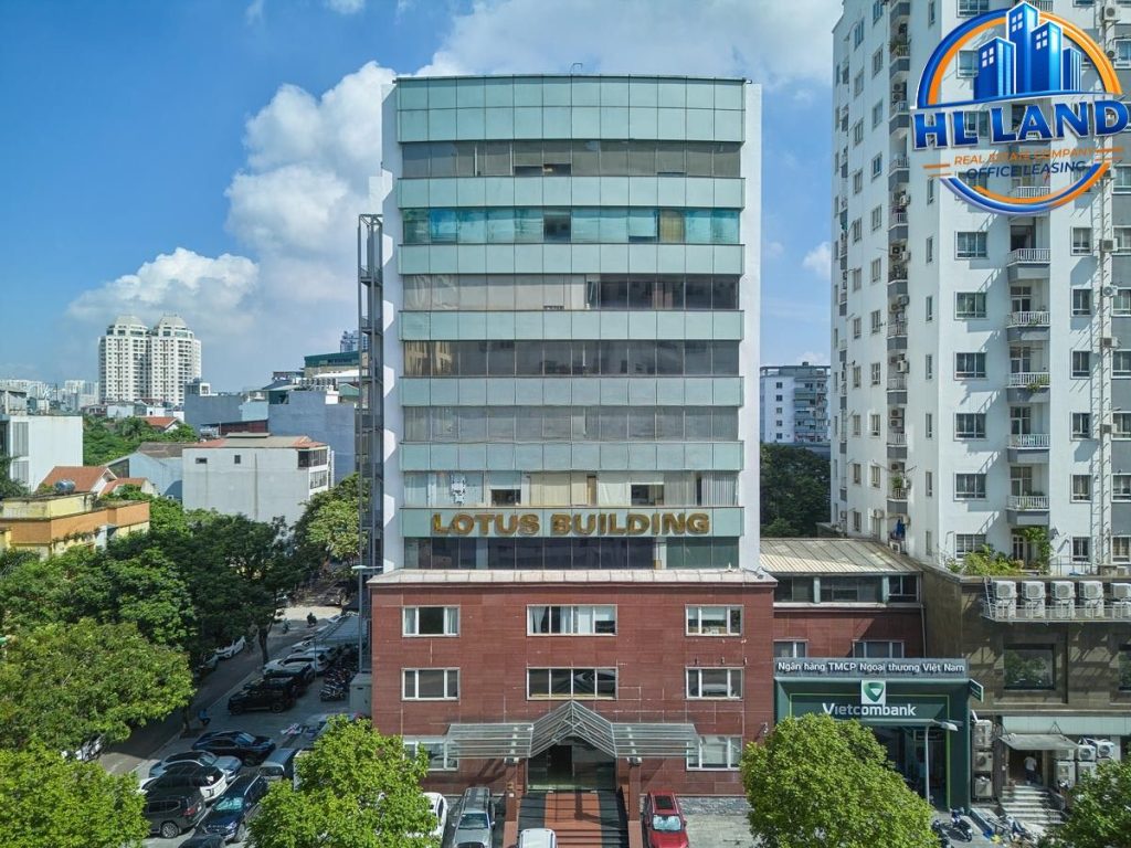 Văn phòng cho thuê Lotus Building Cầu Giấy