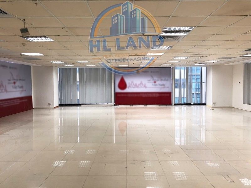 Diện tích văn phòng trống cho thuê VMT Building khá lớn