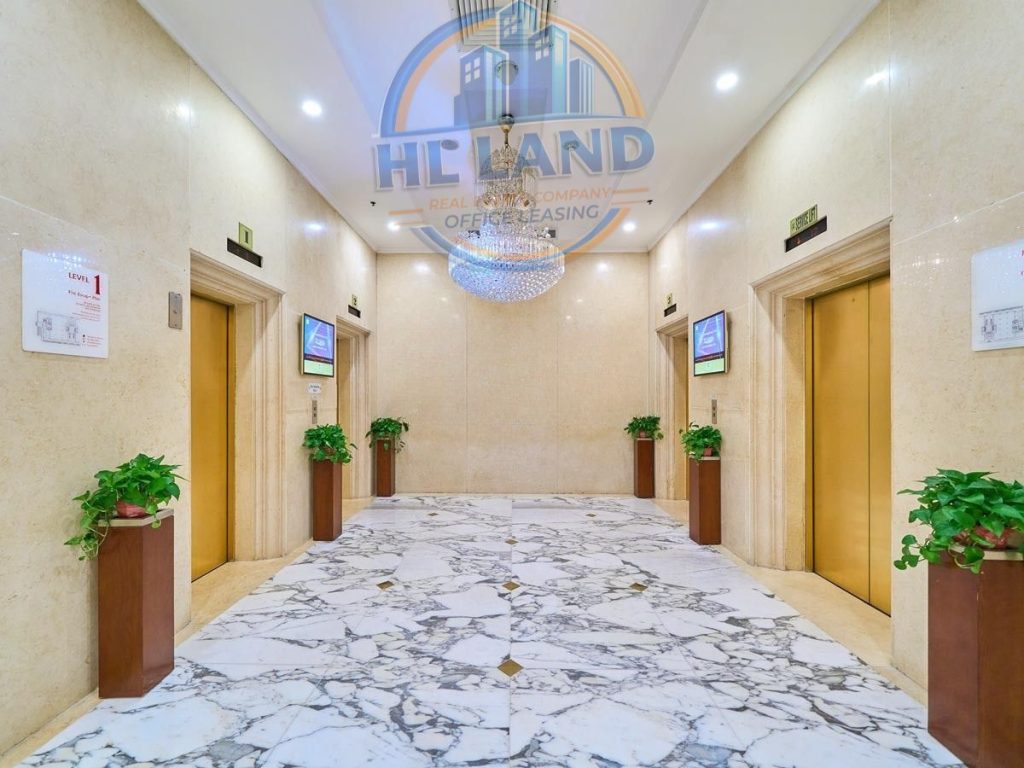 văn phòng trống tại hòa bình towers cầu giấy