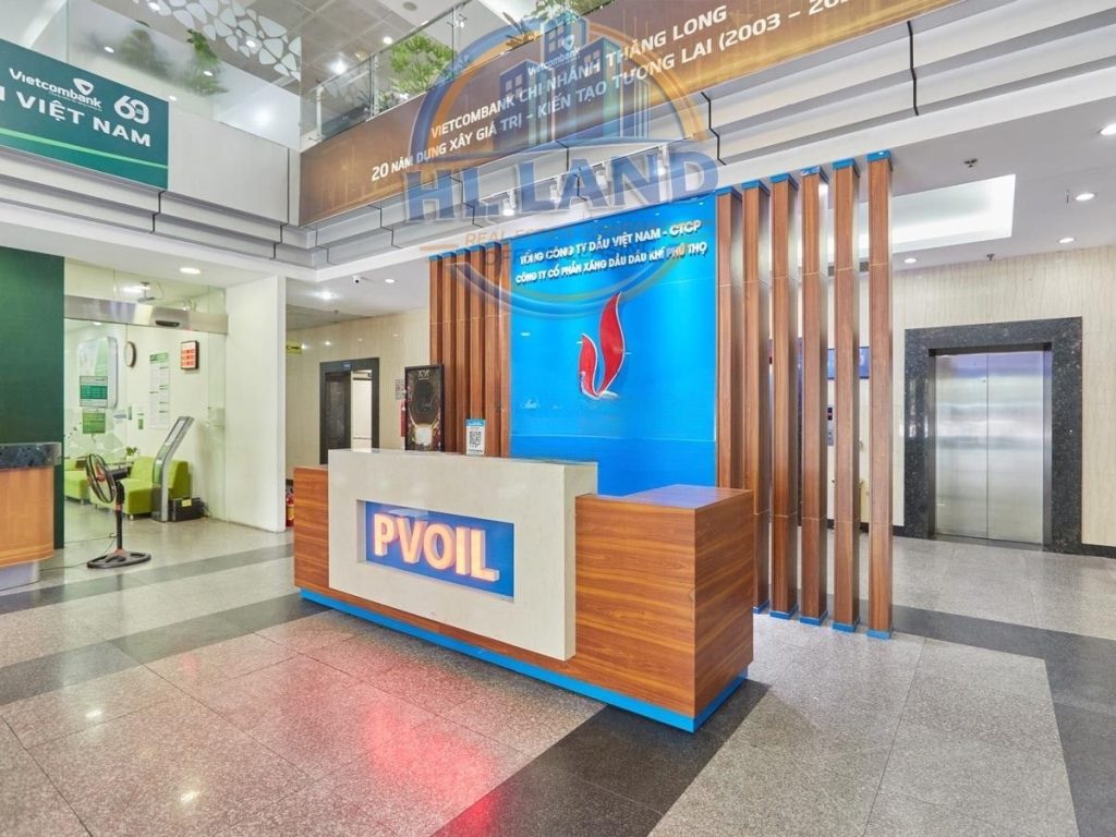 Văn phòng trống tại Tòa nhà PV Oil Cầu Giấy