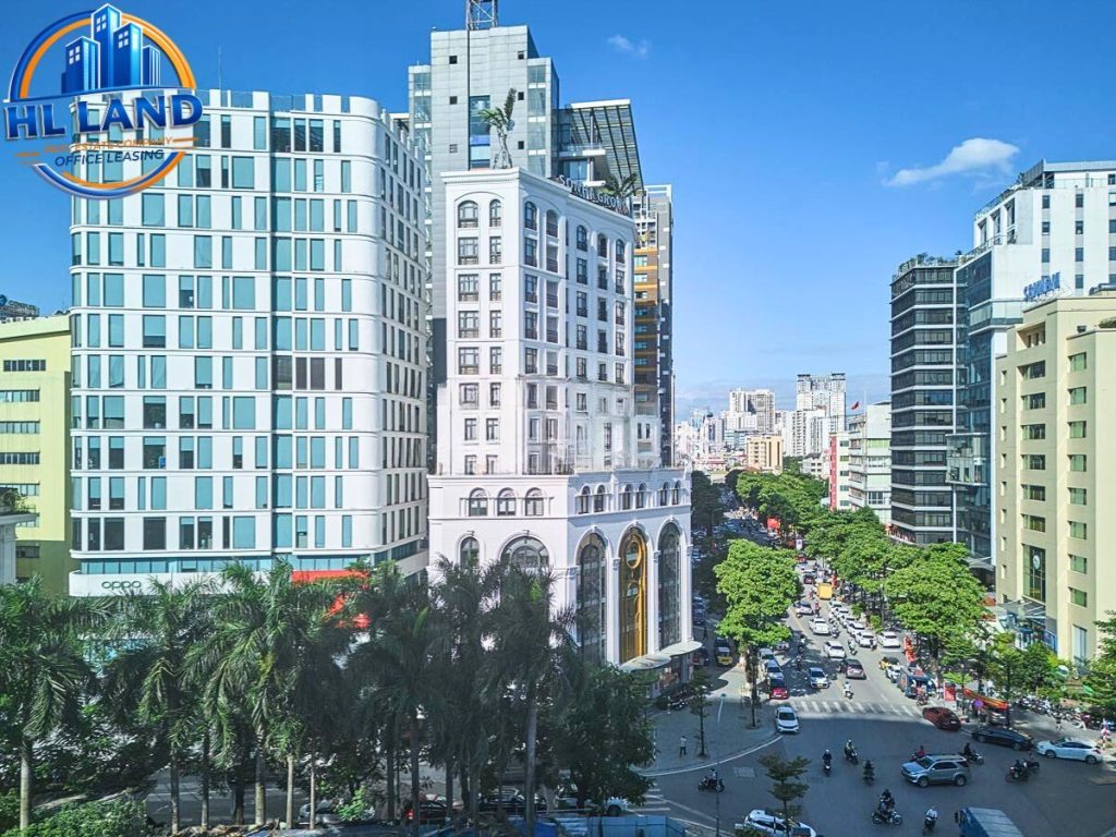 văn phòng trống tòa nhà 15 duy tân phường cầu giấy