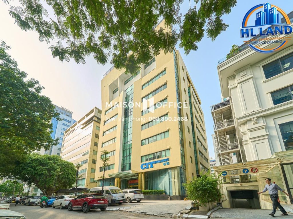 Văn phòng trống Tòa nhà CIT ngõ 15 Duy Tân