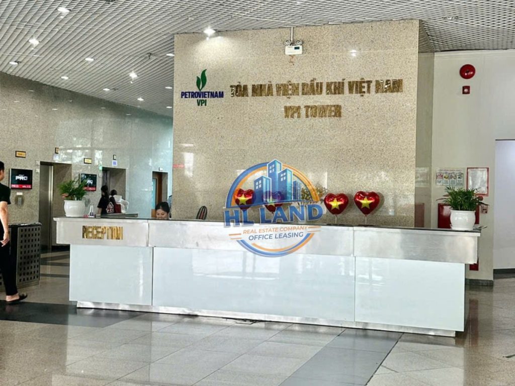 văn phòng trống tòa nhà viện dầu khí phường yên hòa