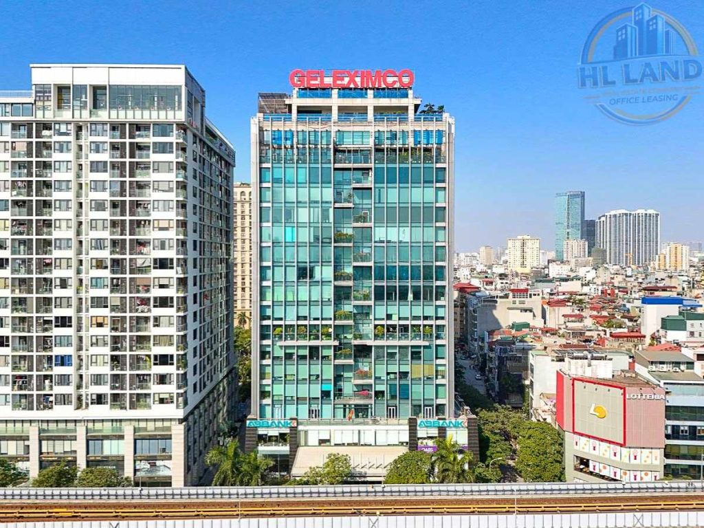 cho thuê văn phòng geleximco building hoàng cầu hà nội