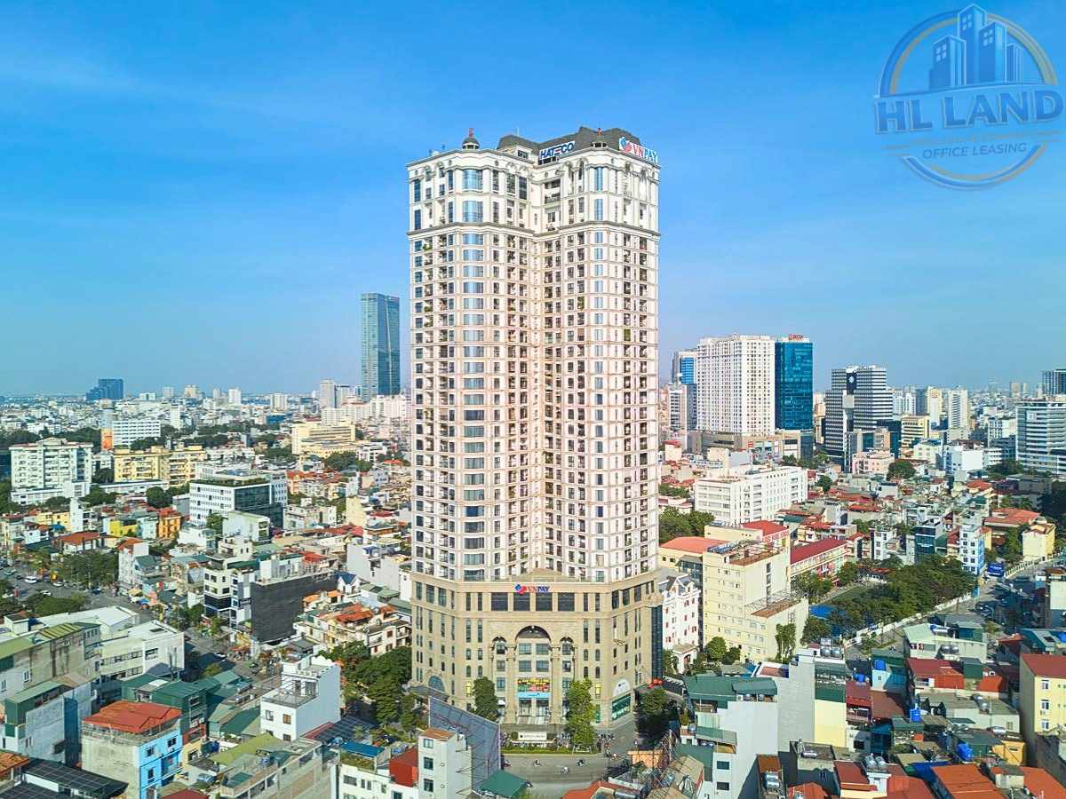 Quy mô xây dựng và diện tích cho thuê tòa Hateco Laroma