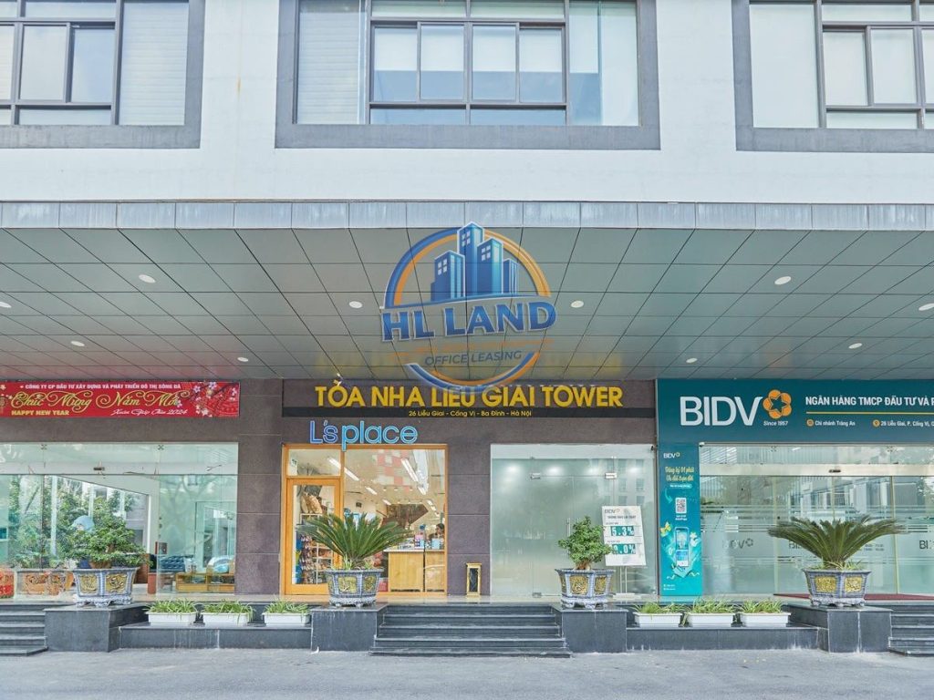 cho thuê văn phòng liễu giai tower phường ngọc hà ba đình