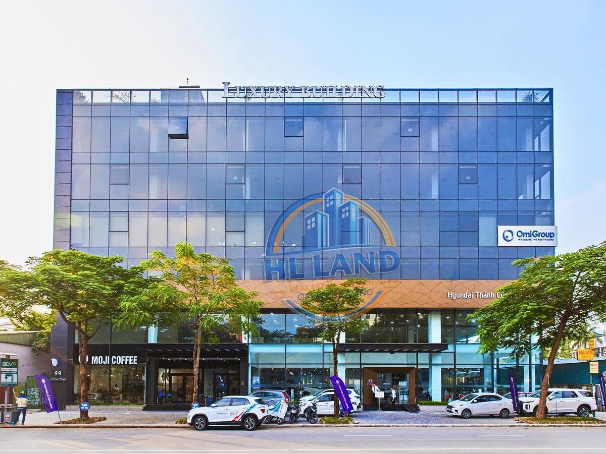 Tổng quan cho thuê văn phòng Luxury Office Võ Chí Công, không gian hiện đại, tiện nghi