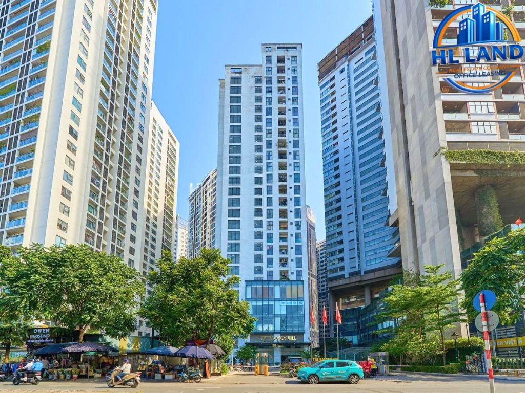 cho thuê văn phòng tòa nhà the garden hill 99 trần bình