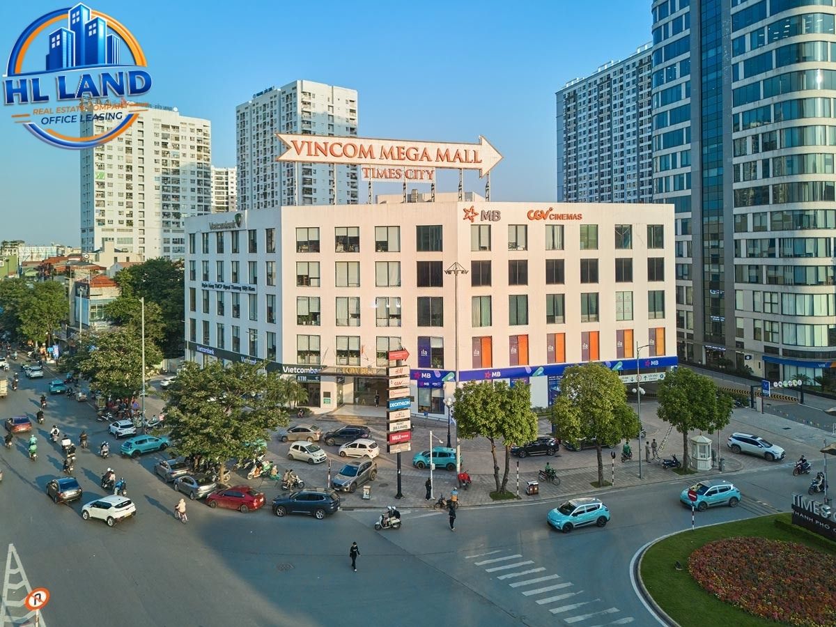 Văn phòng cho thuê Tower 1 Times City với vị trí giao thông thuận lợi