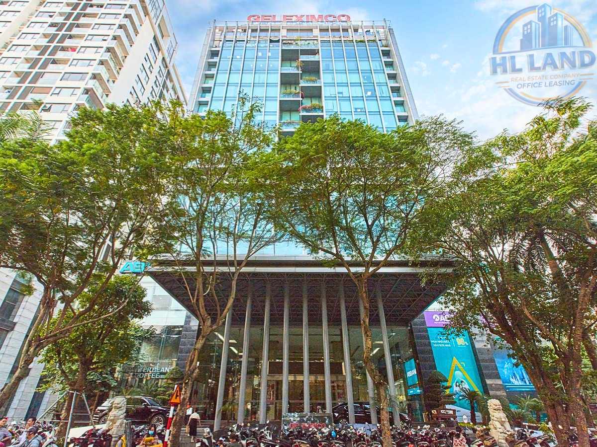 Quy mô xây dựng và diện tích cho thuê tòa Geleximco Building