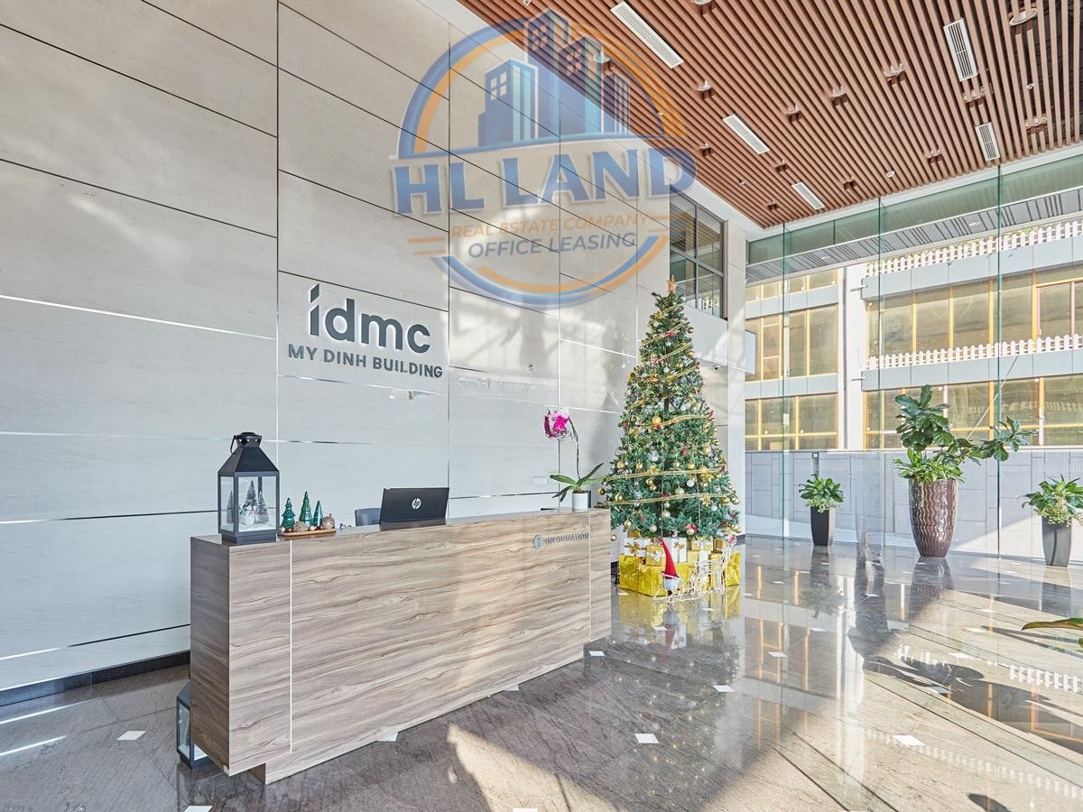 IDMC Mỹ Đình Building nổi bật với thiết kế hiện đại và cách bày trí sang trọng