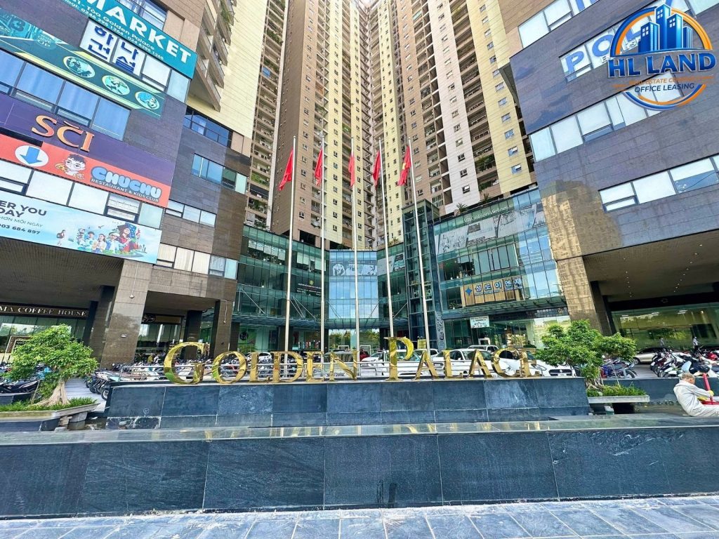 thuê văn phòng tại tòa nhà golden palace nam từ liêm