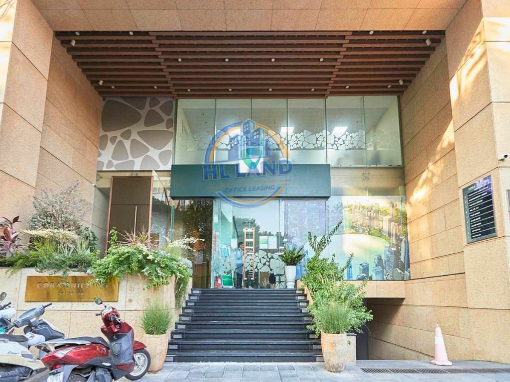 tìm thuê văn phòng cora building hòa mã