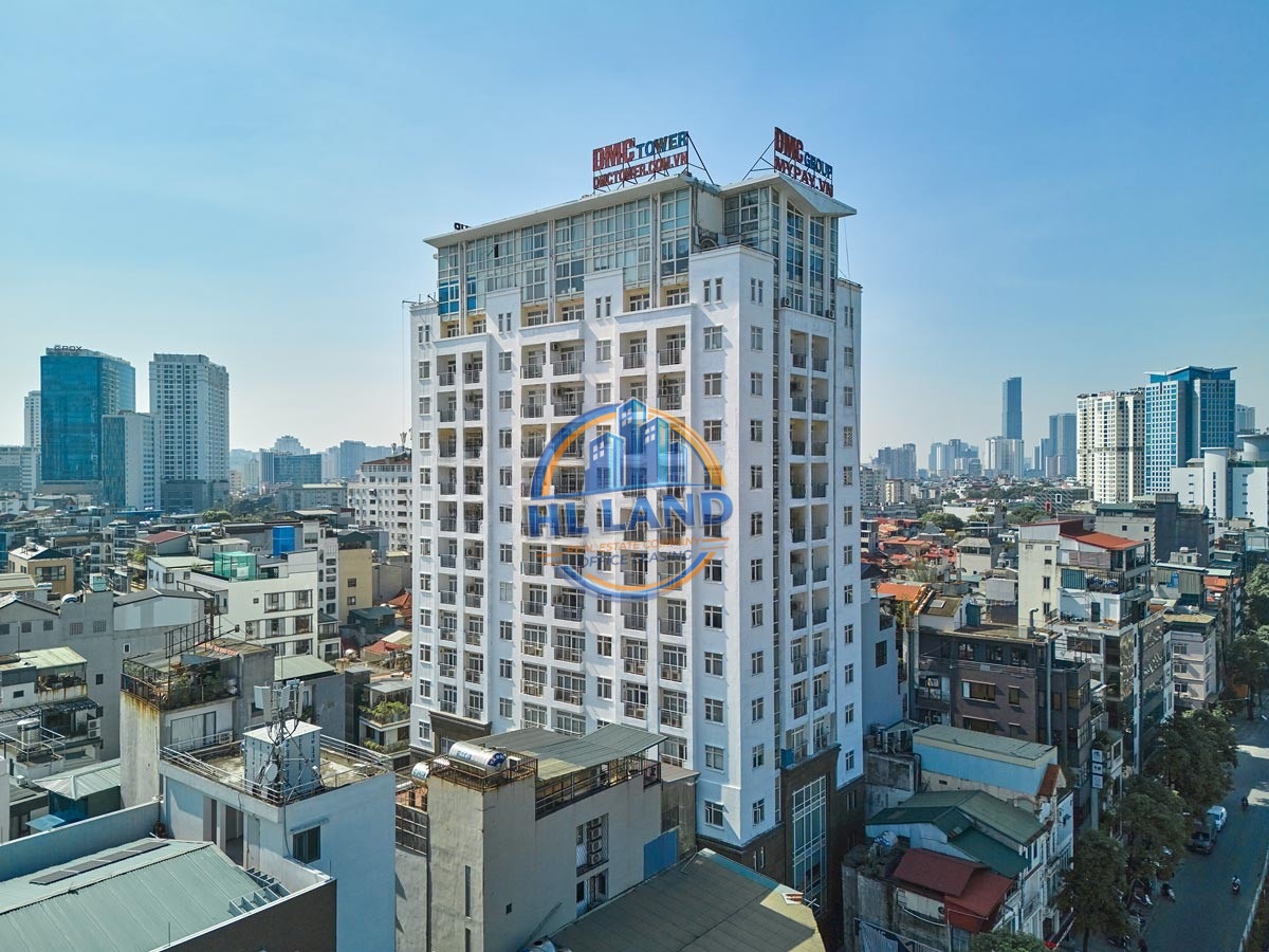 DMC Tower có quy mô lớn với thiết kế hiện đại, kiến trúc sang trọng