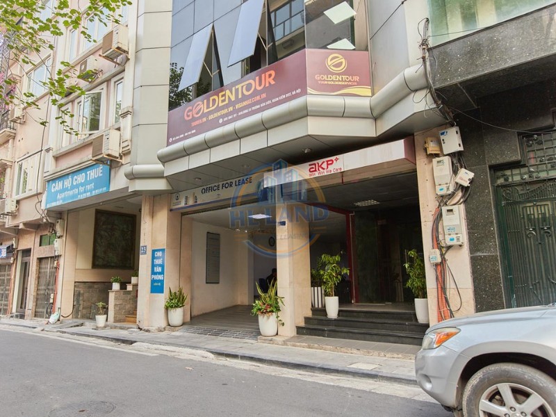 Quy mô xây dựng và diện tích cho thuê tòa Handiresco Hoàn Kiếm