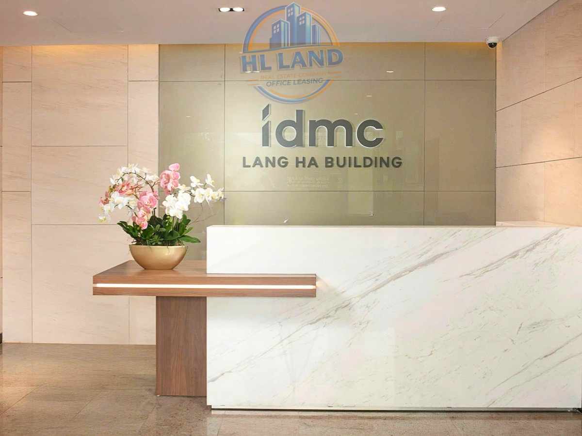 Thiết kế kiến trúc và tiêu chuẩn văn phòng tại IDMC Láng Hạ Building