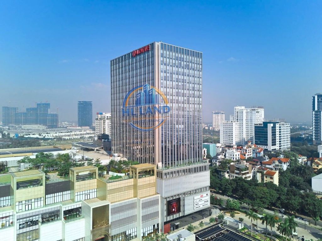 Tìm thuê văn phòng Lotte Mall West Lake Hanoi Võ Chí Công