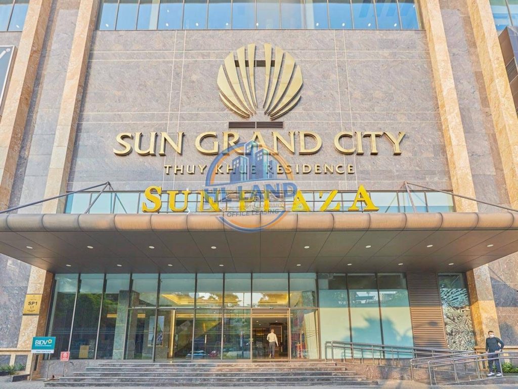 Tìm thuê văn phòng Sun Grand City Thụy Khuê