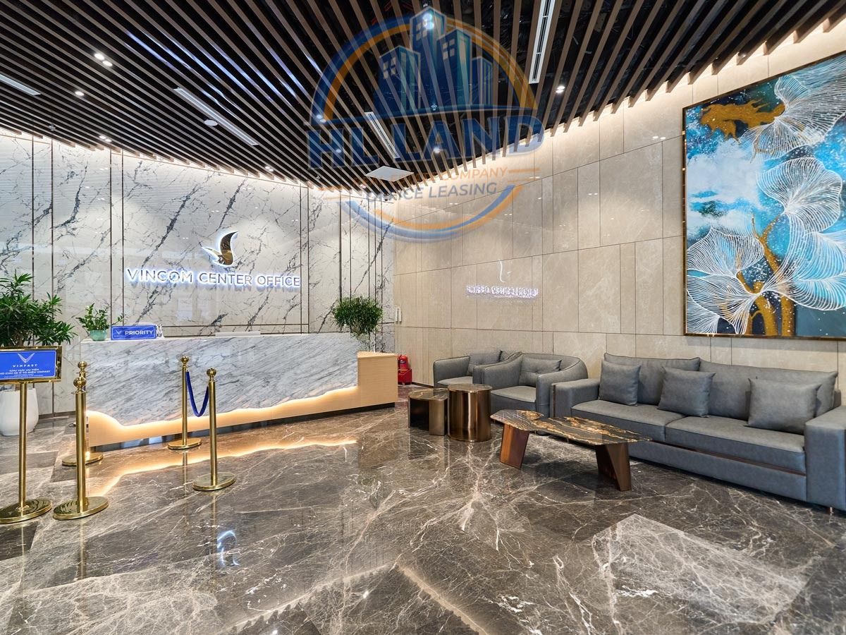 Tòa nhà Vincom Center Bà Triệu với thiết kế và cách bày trí hiện đại, không gian văn phòng sang trọng, tiện nghi
