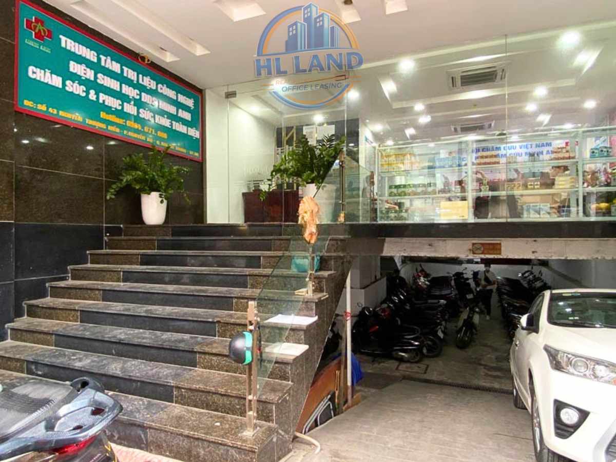 Thiết kế sang trọng tại tòa nhà cho thuê 43 Nguyễn Thượng Hiền