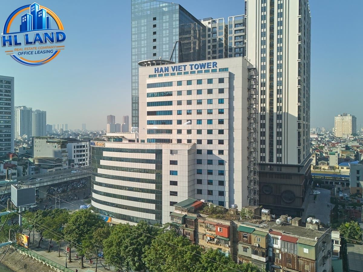 Tòa nhà Hàn Việt Tower với quy mô xây dựng lớn và hiện đại