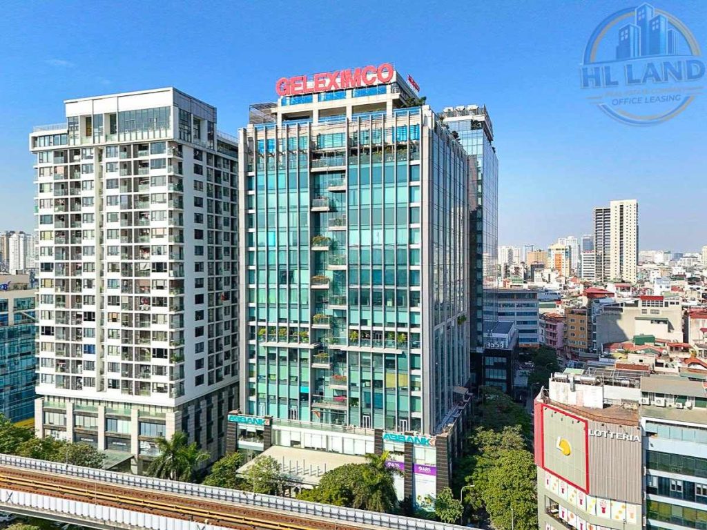 văn phòng cho thuê geleximco building đống đa