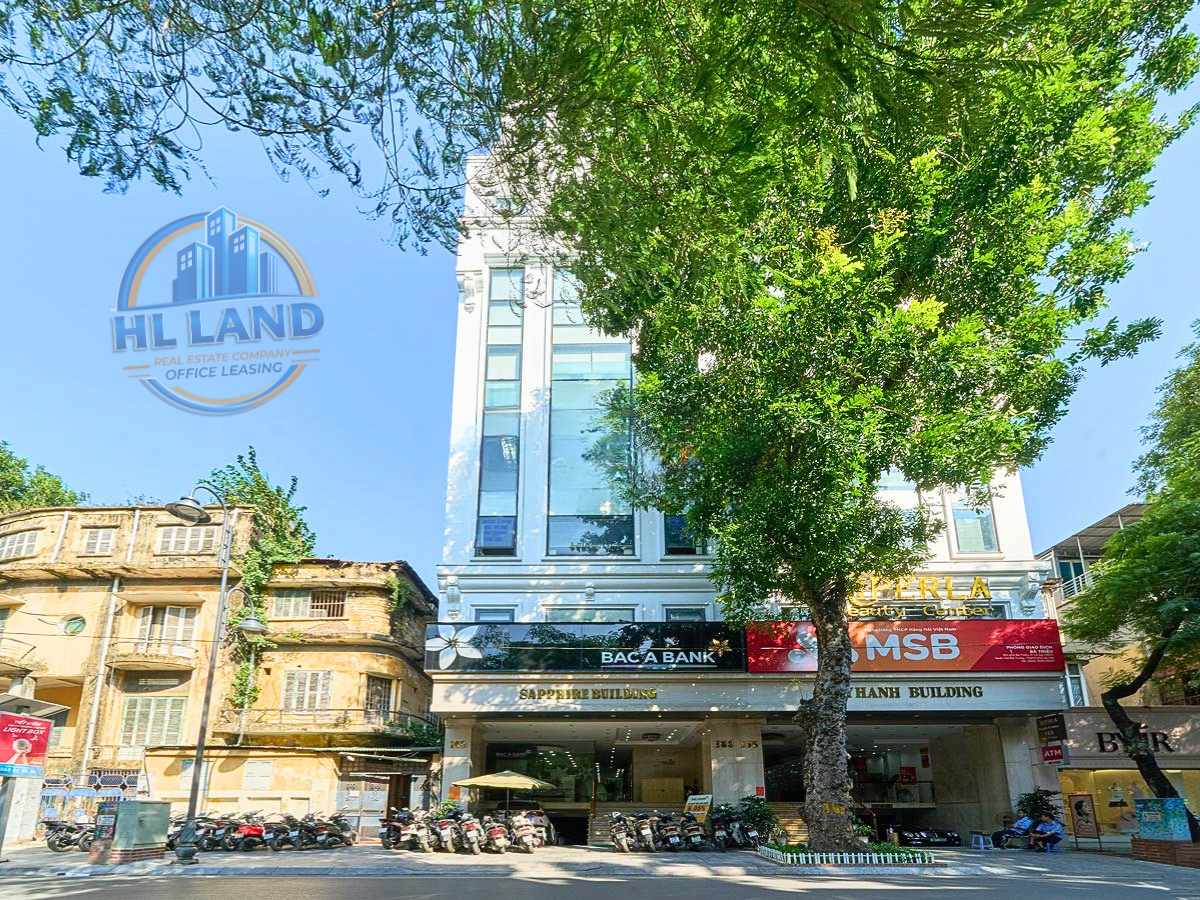 Sapphire Building là tòa nhà có diện tích văn phòng cho thuê lớn