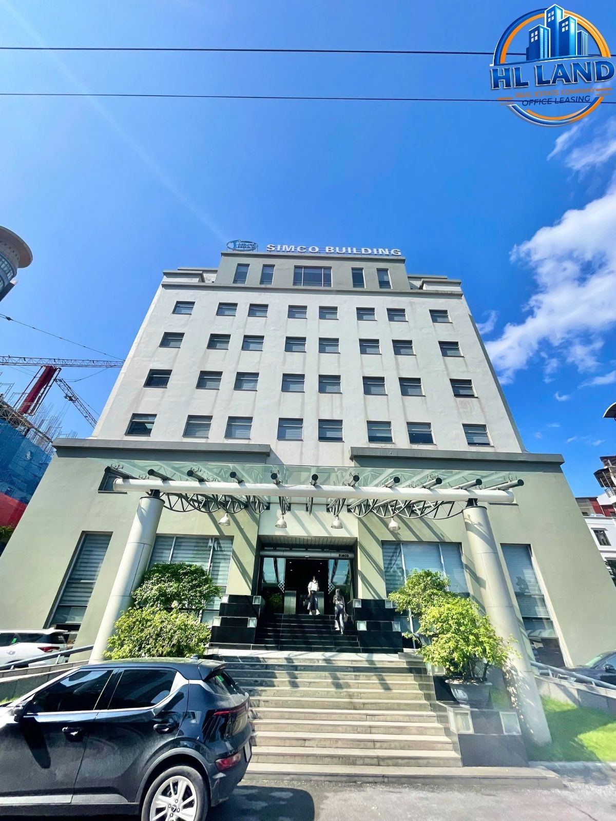 Simco Building với quy mô lớn, thiết kế hiện đại và kiến trúc sang trọng