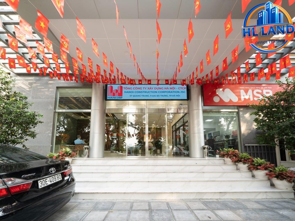 văn phòng cho thuê tòa nhà 57 quang trung hà nội