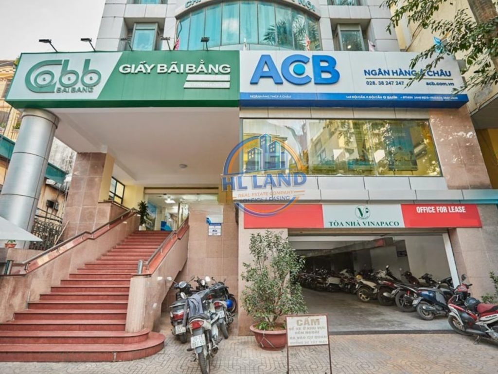 Văn phòng cho thuê Tòa nhà Vinapaco phường Ngọc Hà