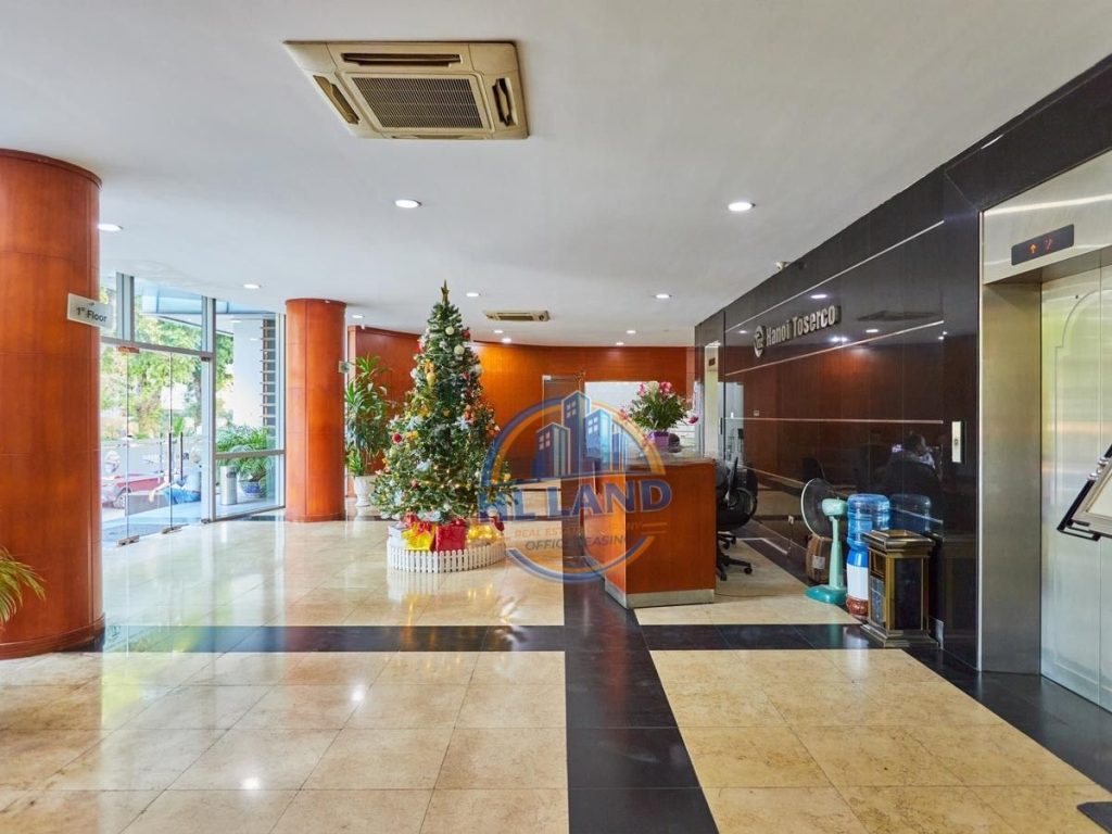 văn phòng cho thuê toserco building ba đình