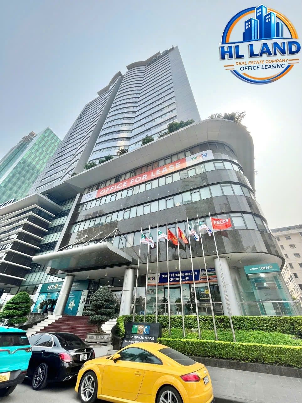 CEO Tower có quy mô lớn với thiết kế hiện đại