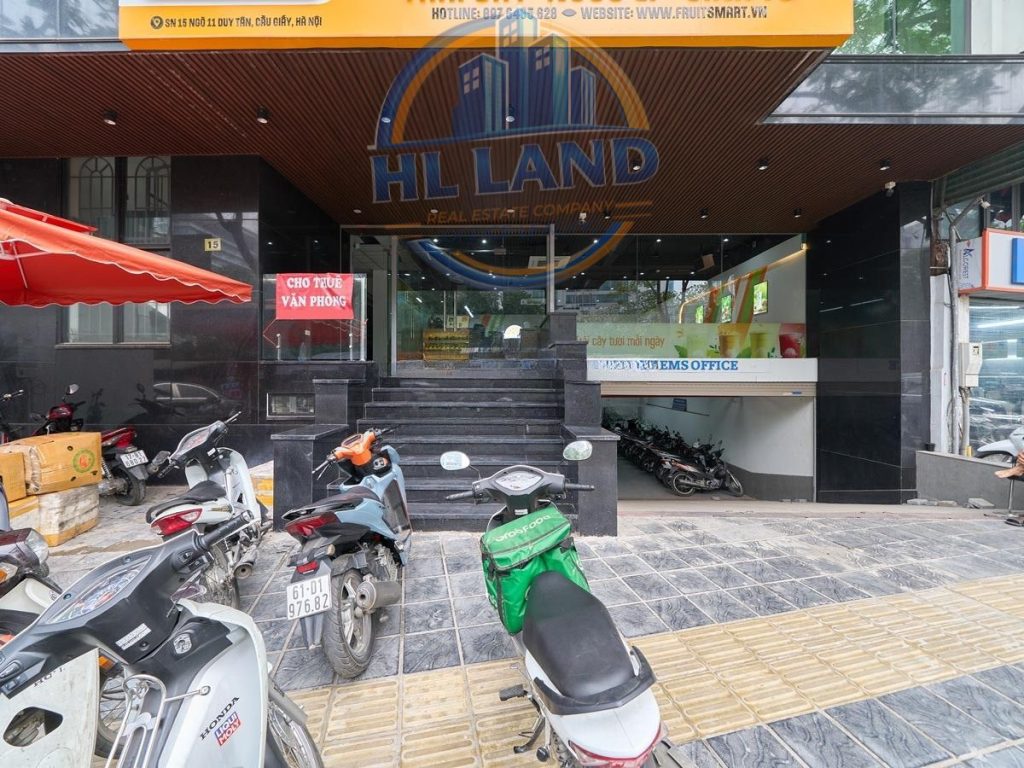 Văn phòng trống Gems Duy Tân Building phường Cầu Giấy
