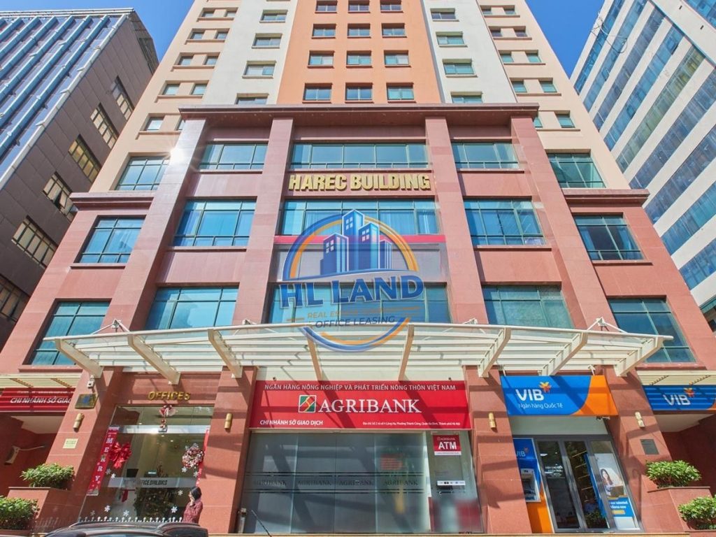 văn phòng trống harec building láng hạ ba đình
