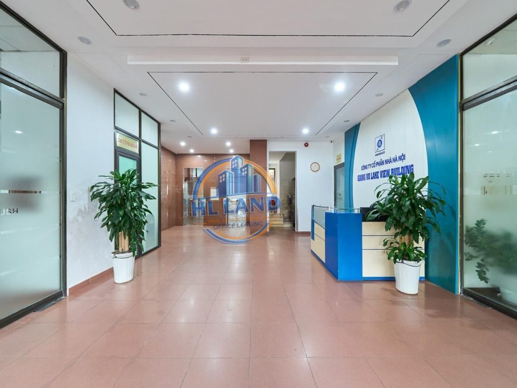 văn phòng trống lake view building trần huy liệu ba đình