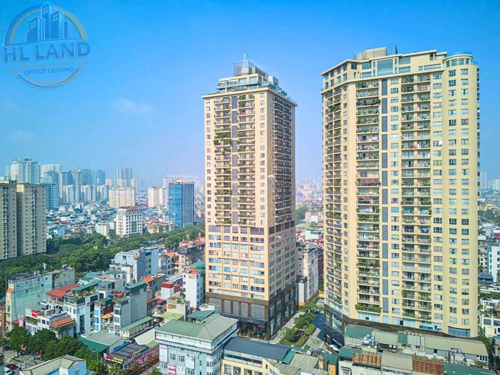 văn phòng trống sky city towers hà nội