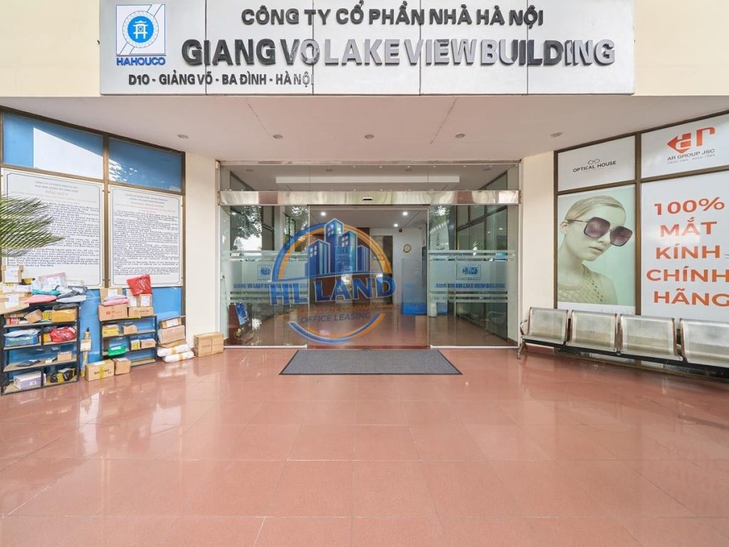 văn phòng trống tại lake view building ba đình hà nội