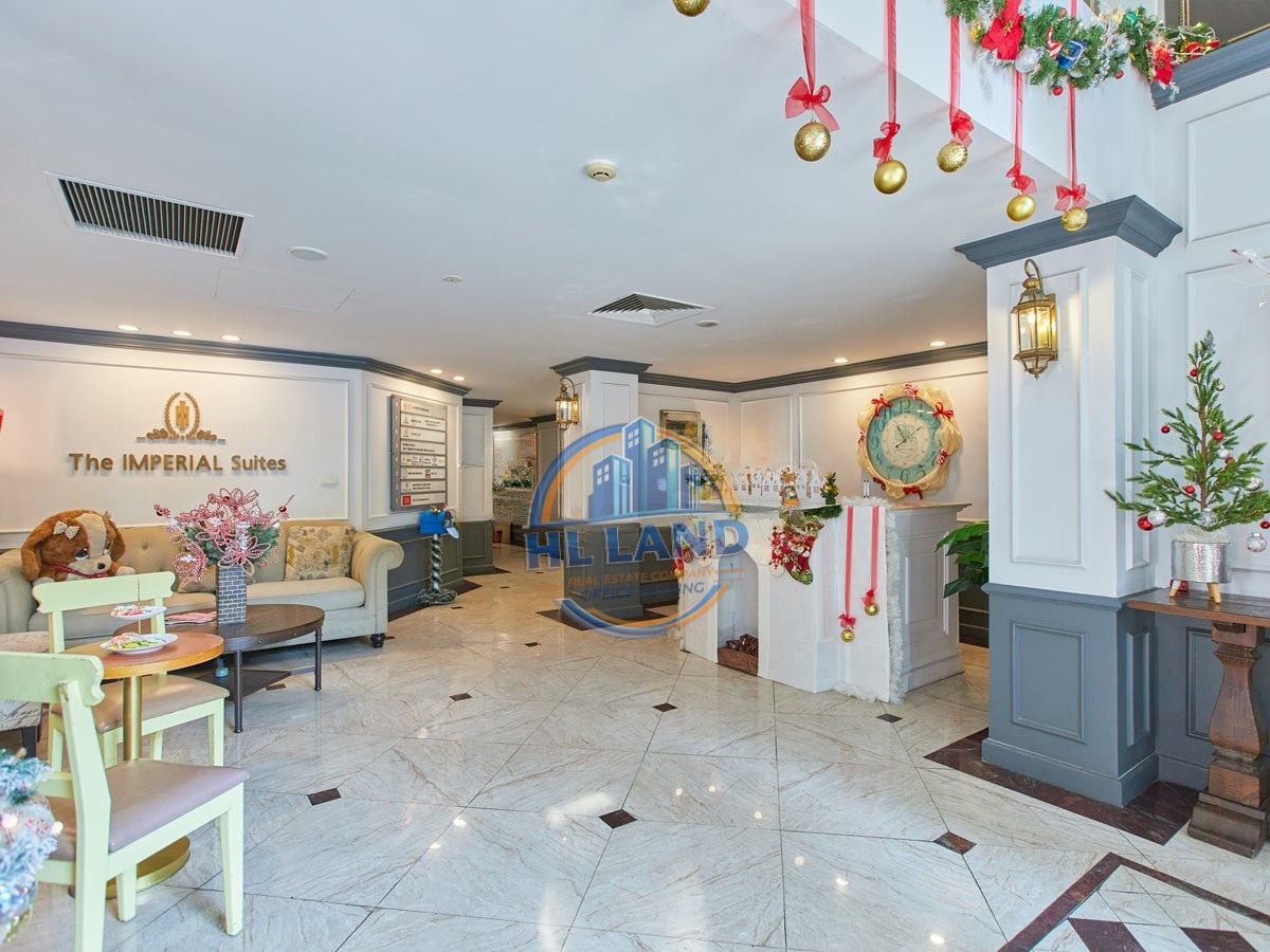 Tòa nhà Imperial nổi bật với thiết kế hiện đại, cách bày trí sang trọng