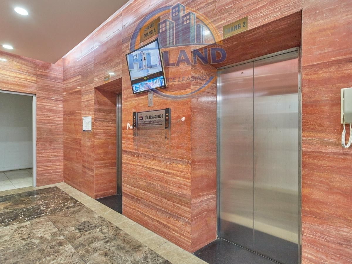 Sudico Tower sở hữu thang máy tốc độ cao với tải trọng lớn