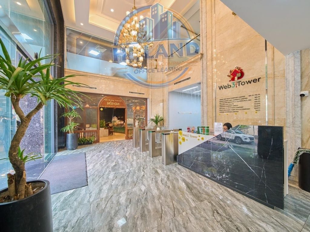 Văn phòng trống tại Web3 Tower Duy Tân