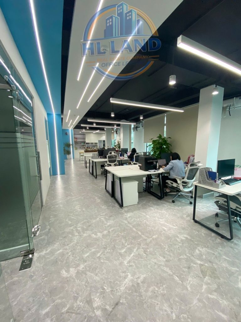 văn phòng trống tòa nhà 45 mễ trì