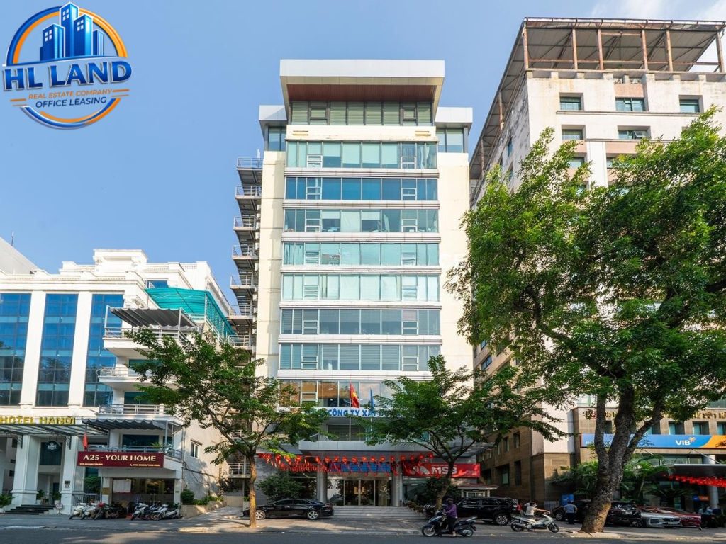 văn phòng trống tòa nhà 57 quang trung hà nội